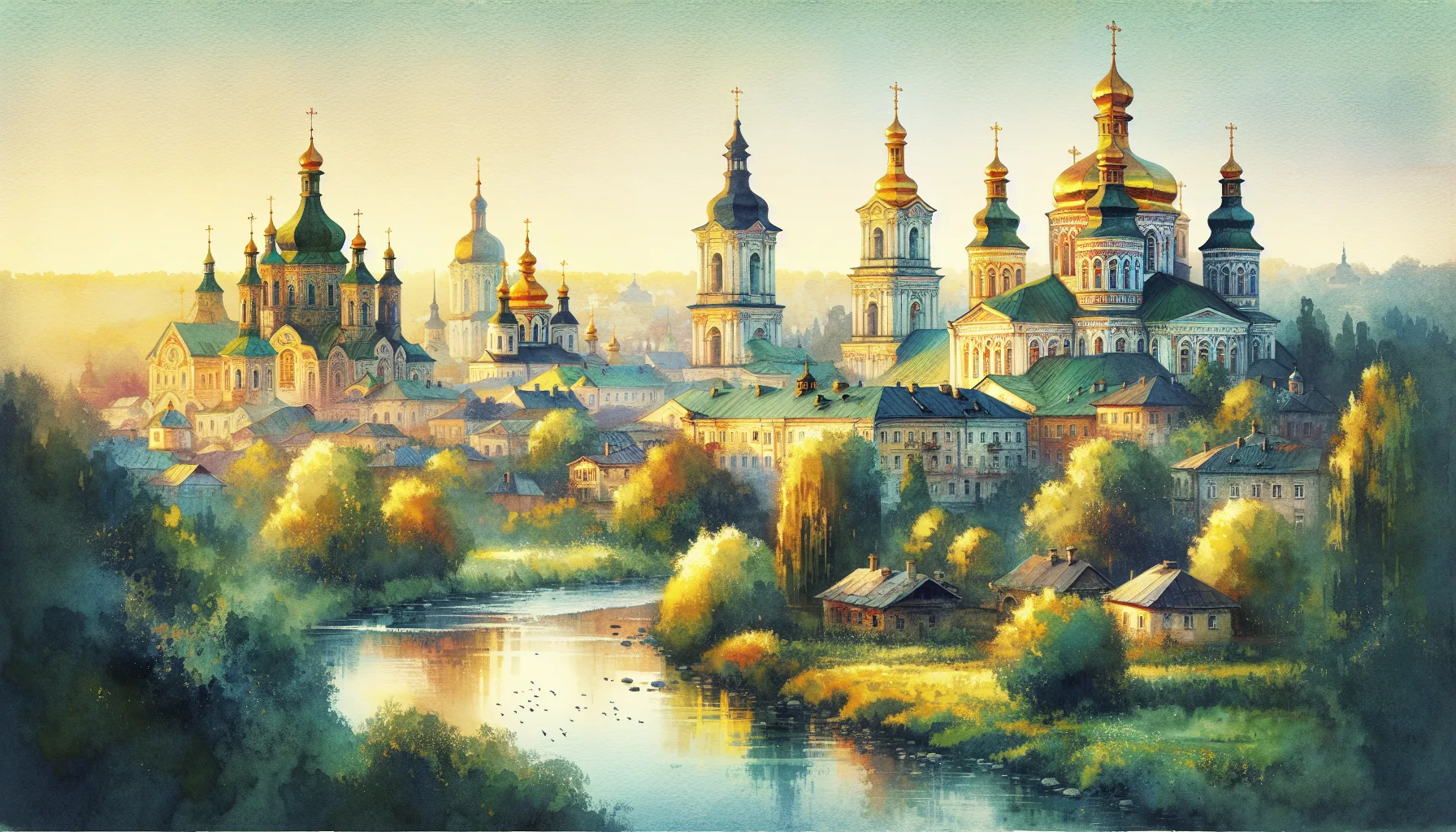 &Eacute;glises anciennes de Tchernigov, principaut&eacute; rivale de Kiev sous la Rus'