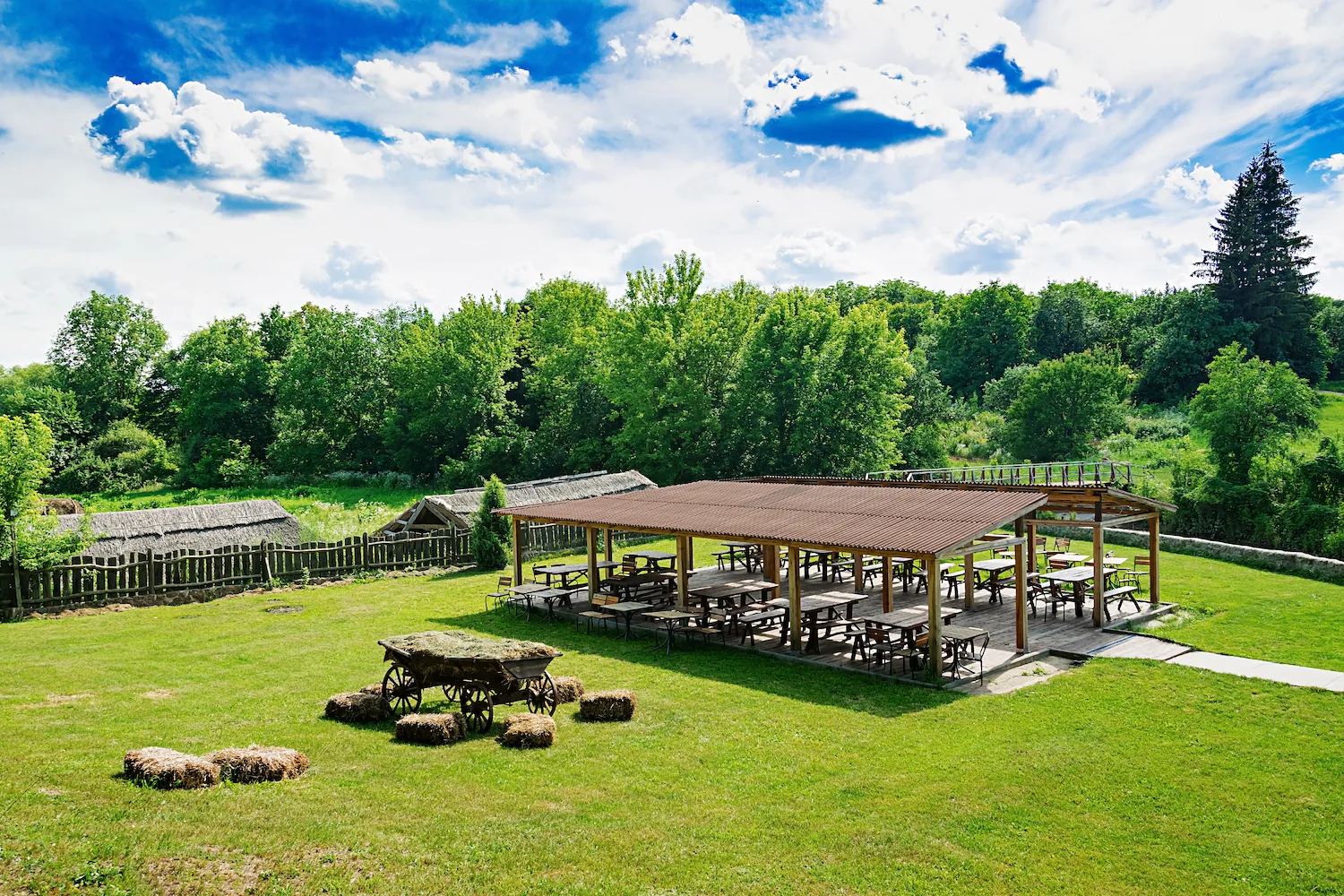 Paysage de la r&eacute;gion de Tcherkassy au bord du Dniepr